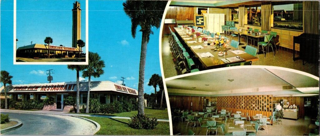 Tower Restaurant Postcard