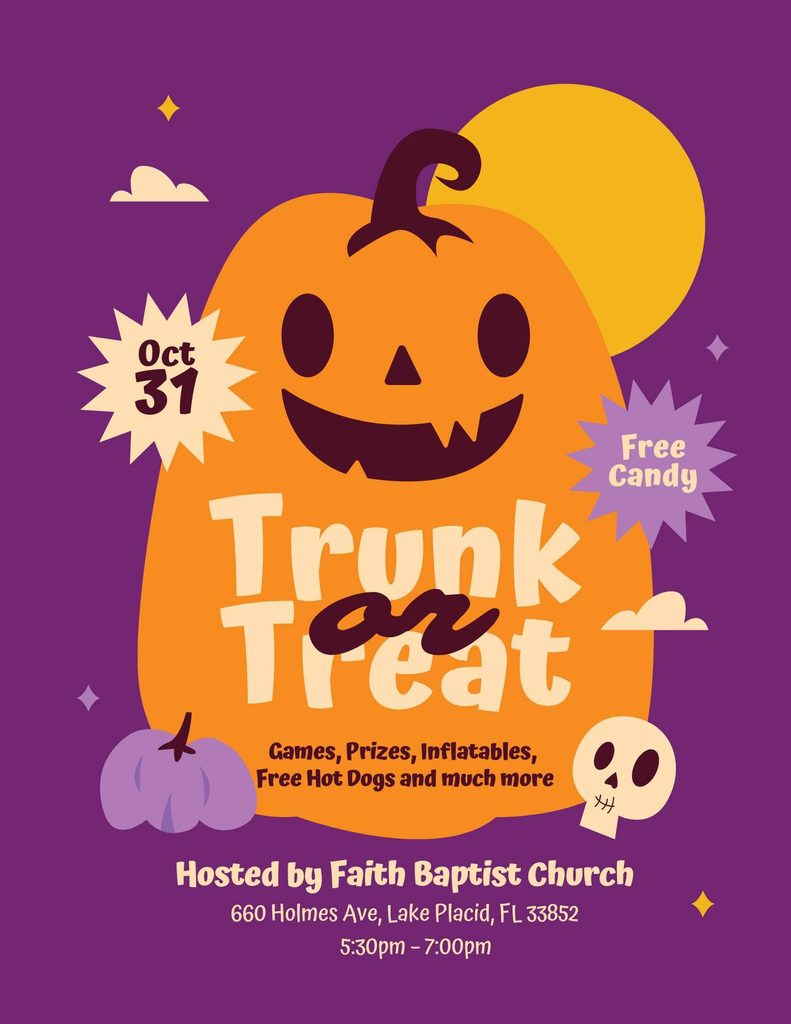Faith Baptist Trunk or Treat